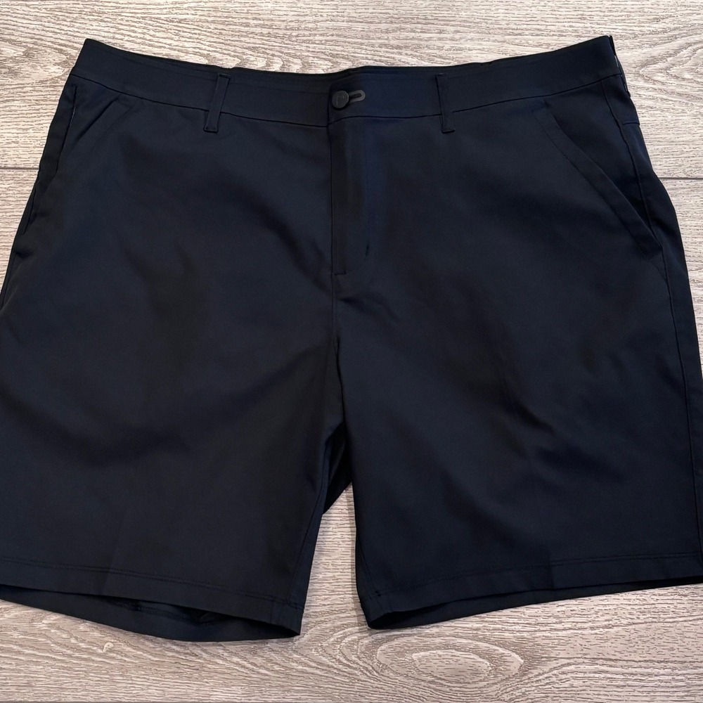 Public Rec Shorts‎ Mens 38 Black Golf Performance Casual Activewear Preppy